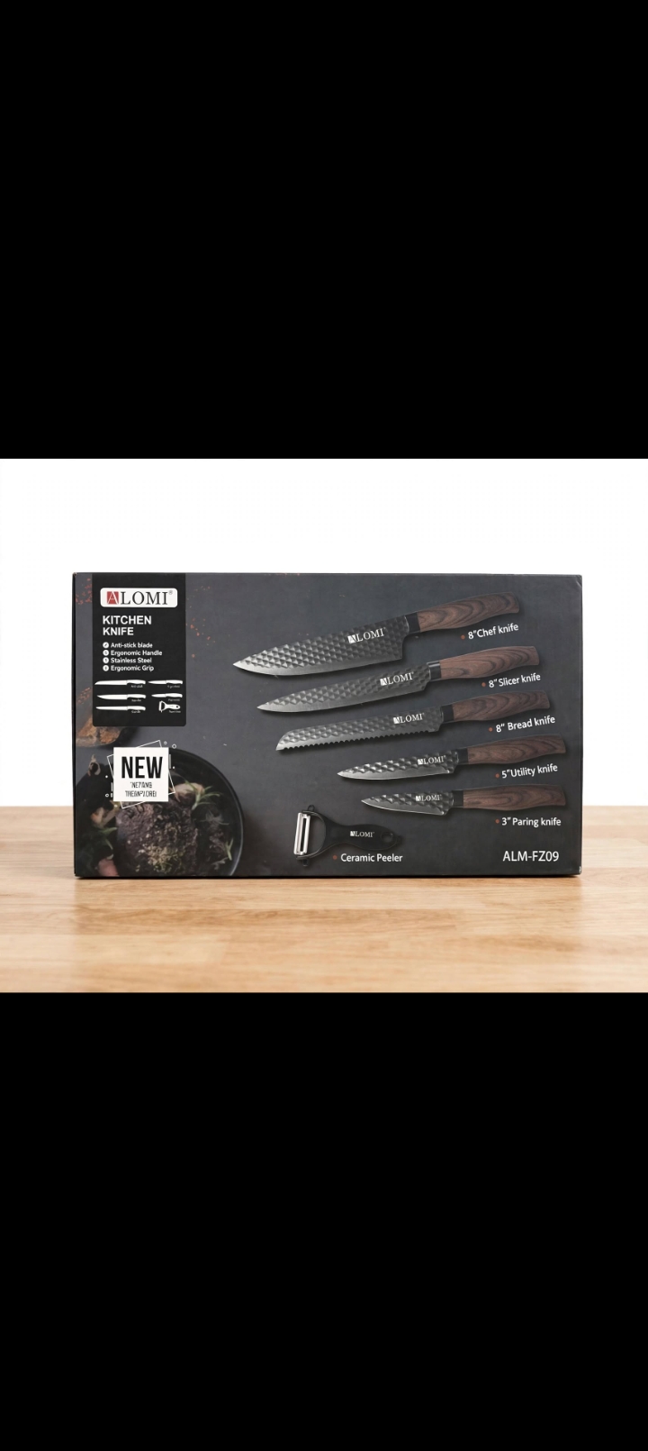 JUEGO DE CUCHILLO ALM-FZ09 - RD$650.00