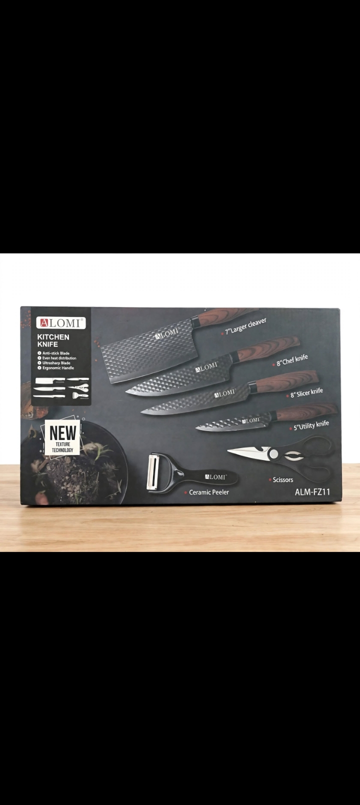 JUEGO DE CUCHILLO ALM-FZ11 - RD$680.00
