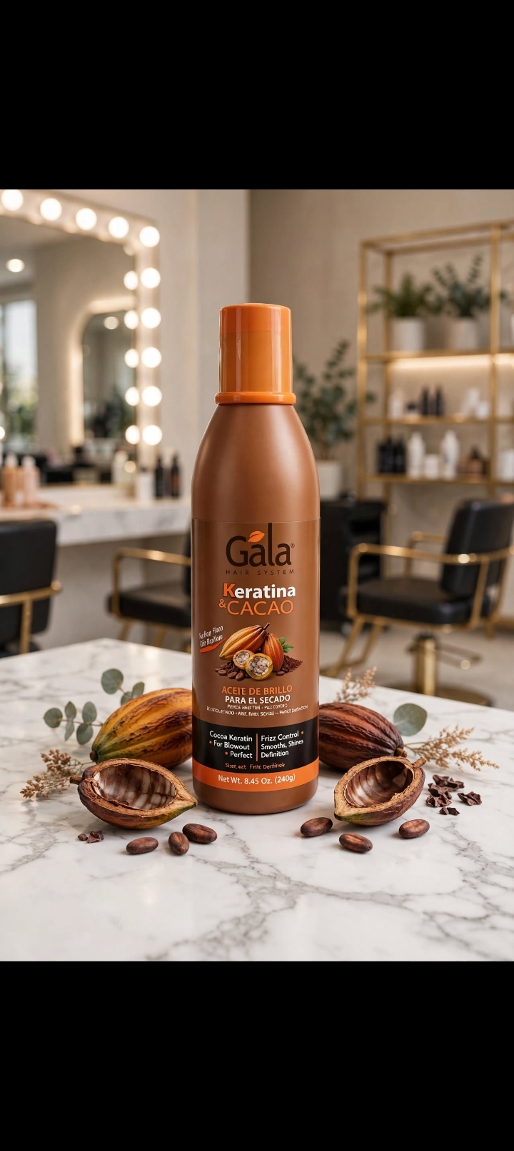 GALA MOLDEADOR  KERATINA CACAO - RD$300.00
