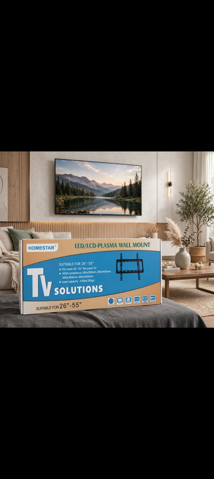 BASE DE TV 14-55 - RD$450.00